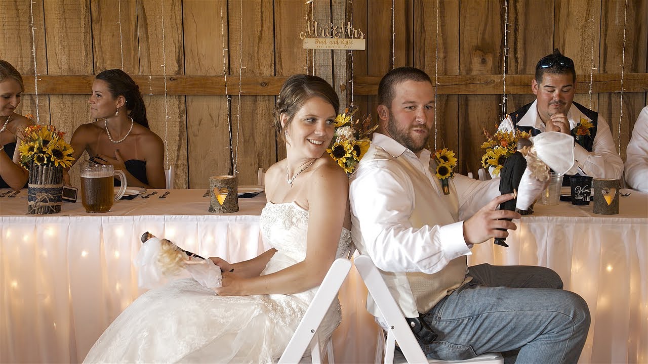 The Newlywed Game at a Wedding (The Shoe Game)
