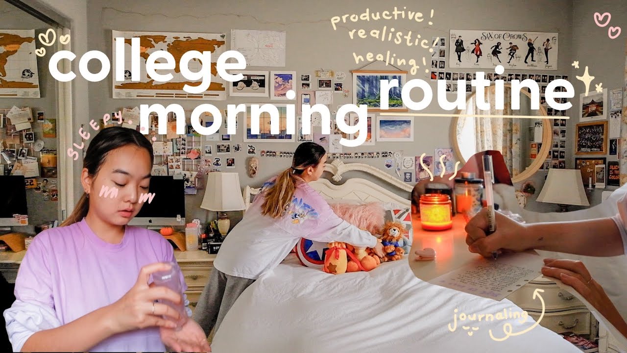 my college morning routine (for motivation & productivity) ☺️ online school edition.