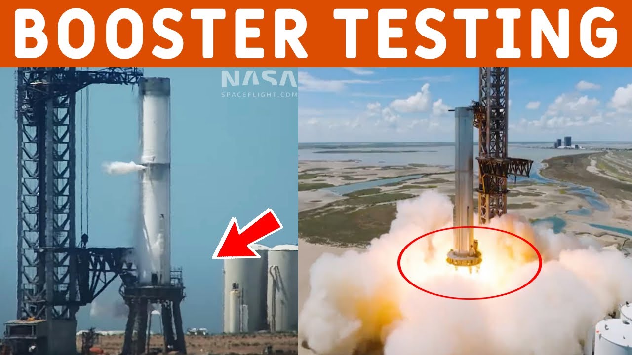 SpaceX just completed full propellant loaded test, 33 engines static fire...