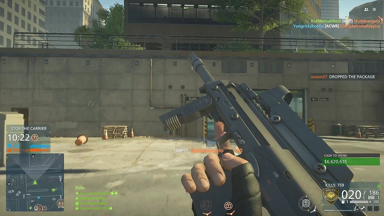 Battlefield Hardline Multiplayer Gameplay PS4 Pro