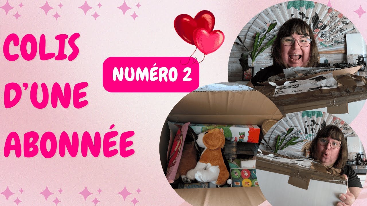 #asmr Colis d'une abonnée n°2 💖