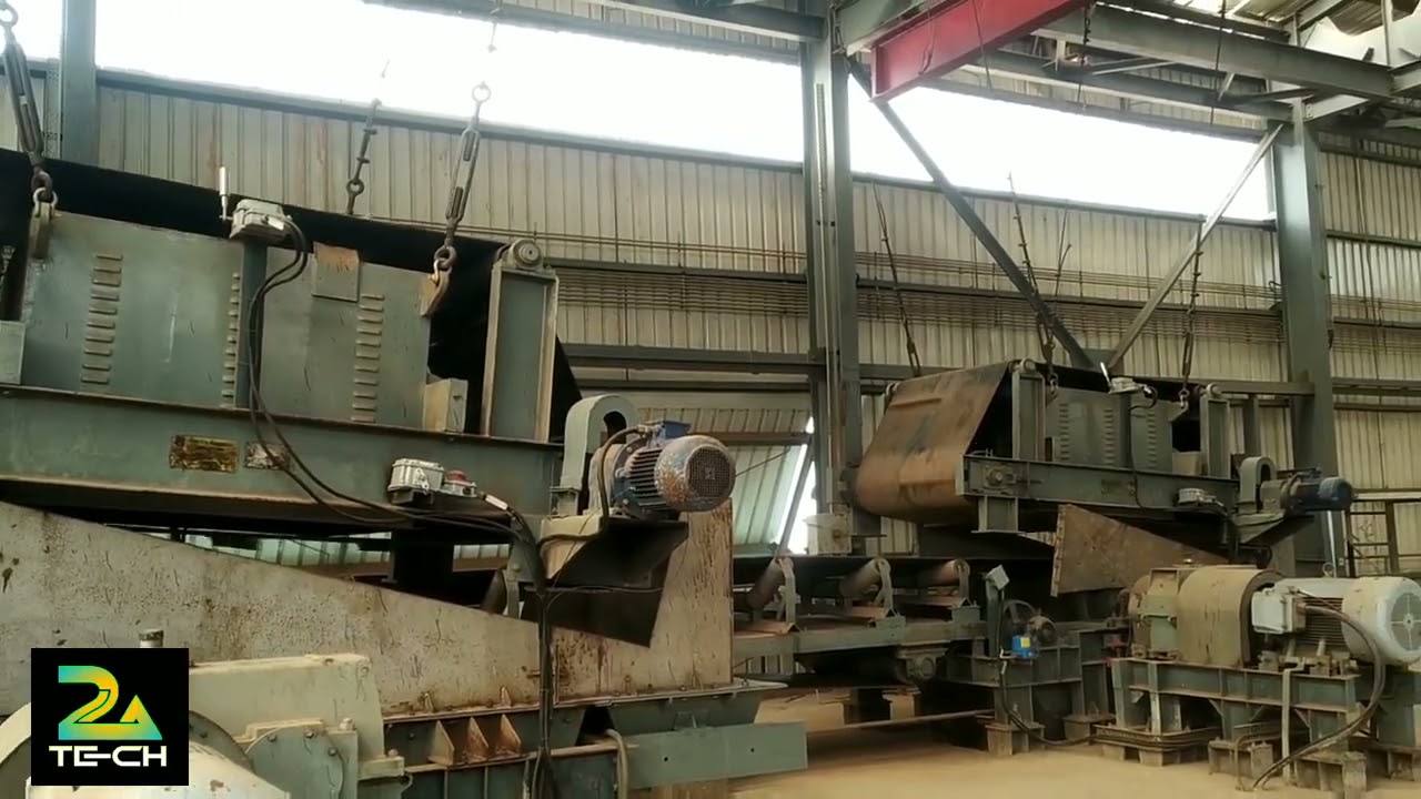 IN-LINE MAGNETIC SEPARATOR ON RUNNING CONDITIONS