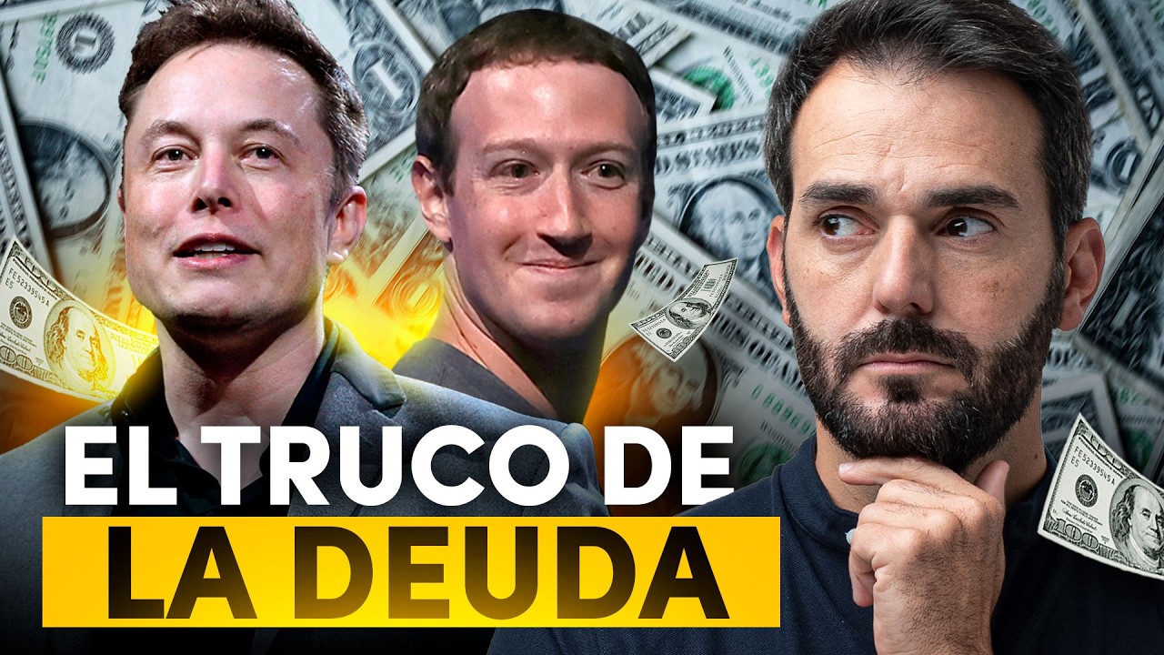 Cómo los ricos se hacen MÁS RICOS usando DEUDA (y nadie te explica por qué)