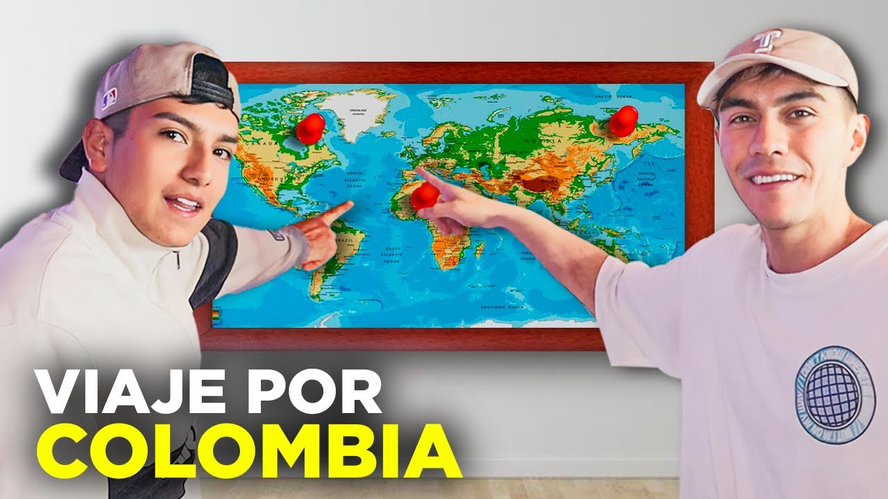 Tiramos un dardo al MAPA Y VIAJAMOS a donde caiga EPICVLOG