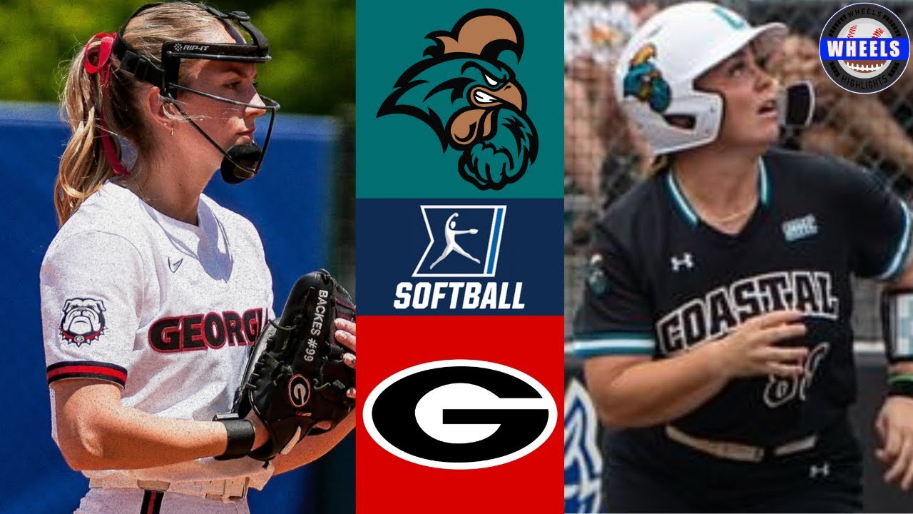 Coastal Carolina vs Georgia | Regionals Opening Round | 2025 College Softball Highlights