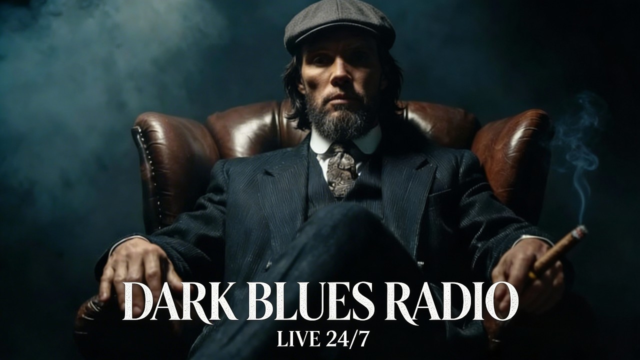 🔴 Dark Blues, Rock & Outlaw Country Music | GENTLEMAN'S LOUNGE 24/7