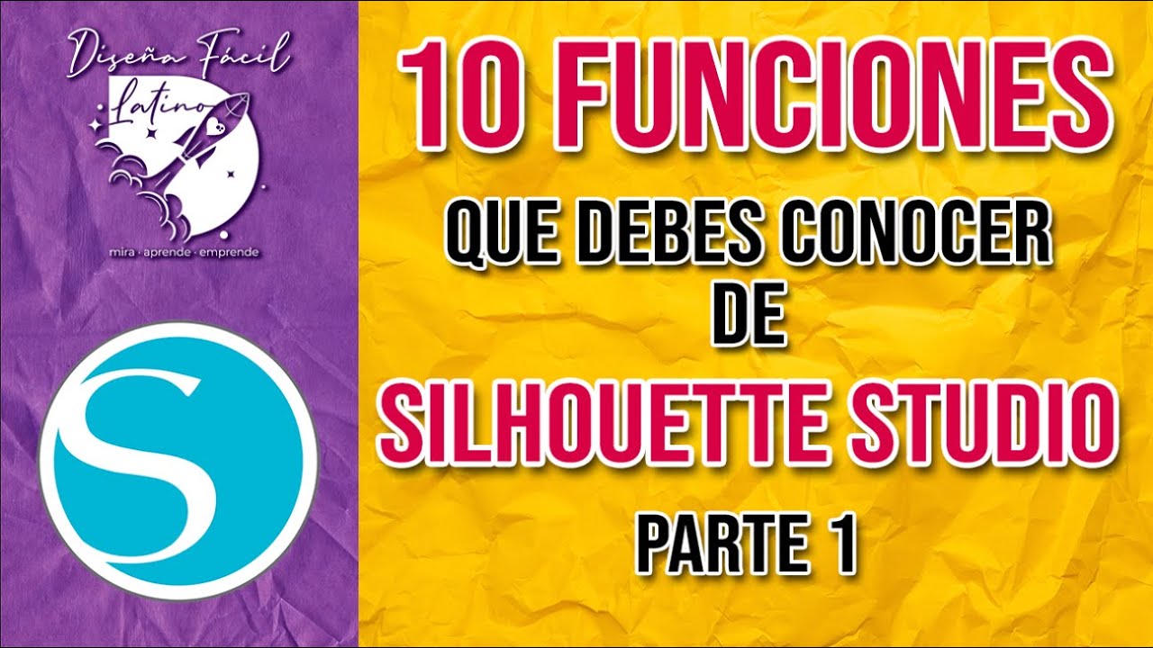 10 Funciones que debes conocer de Silhouet Studio - Pt 1