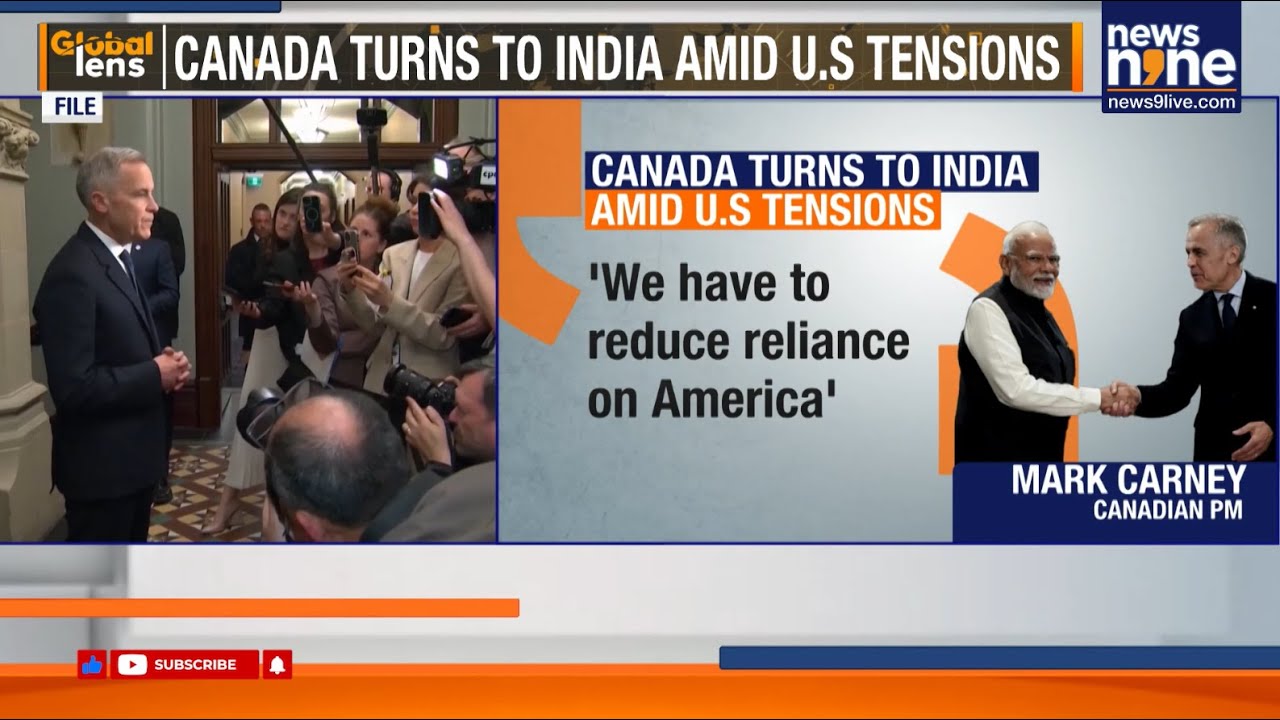 Canada PM Mark Carney Highlights India Ties As Key To Reducing US Trade Dependence | News9