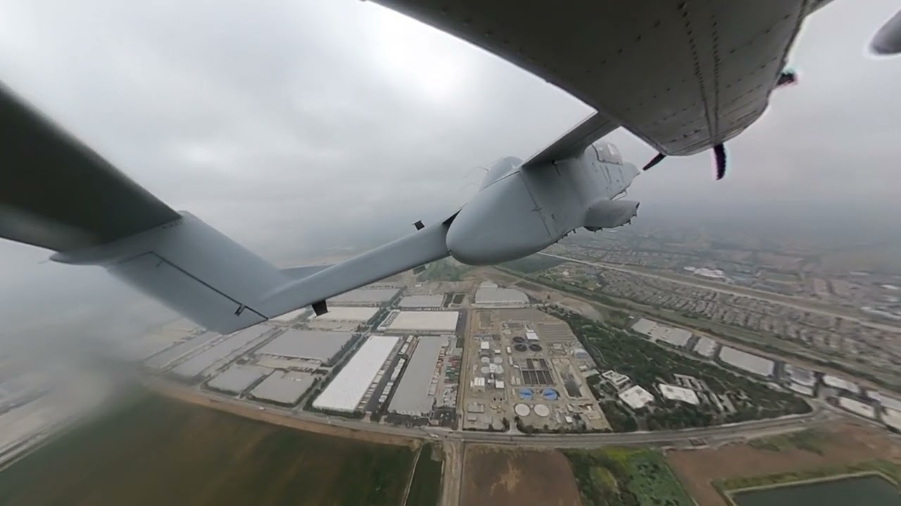 OV-10D SUPER BRONCO Boom GoPro Flight Part 2