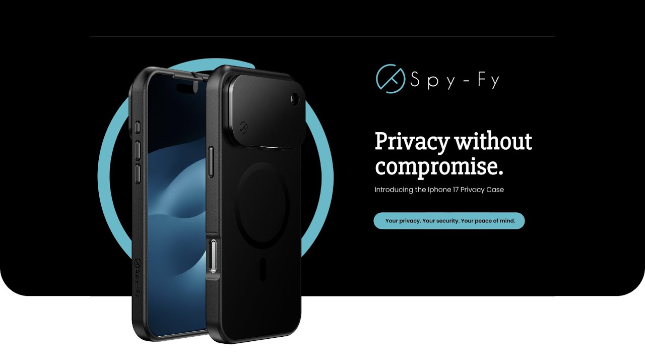 Spy Fy iPhone 17 Pro Privacy Case | Unboxing video