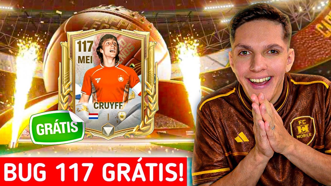⚠️É BUG!😱VEJA COMO GERAL TÁ GANHANDO esse 117 de GRAÇA no FC MOBILE 26🔥