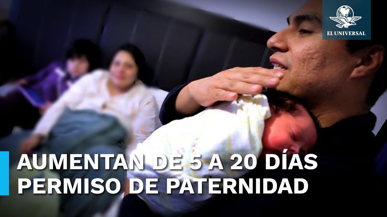 Ampl&iacute;an a 20 d&iacute;as el permiso de paternidad con goce de sueldo