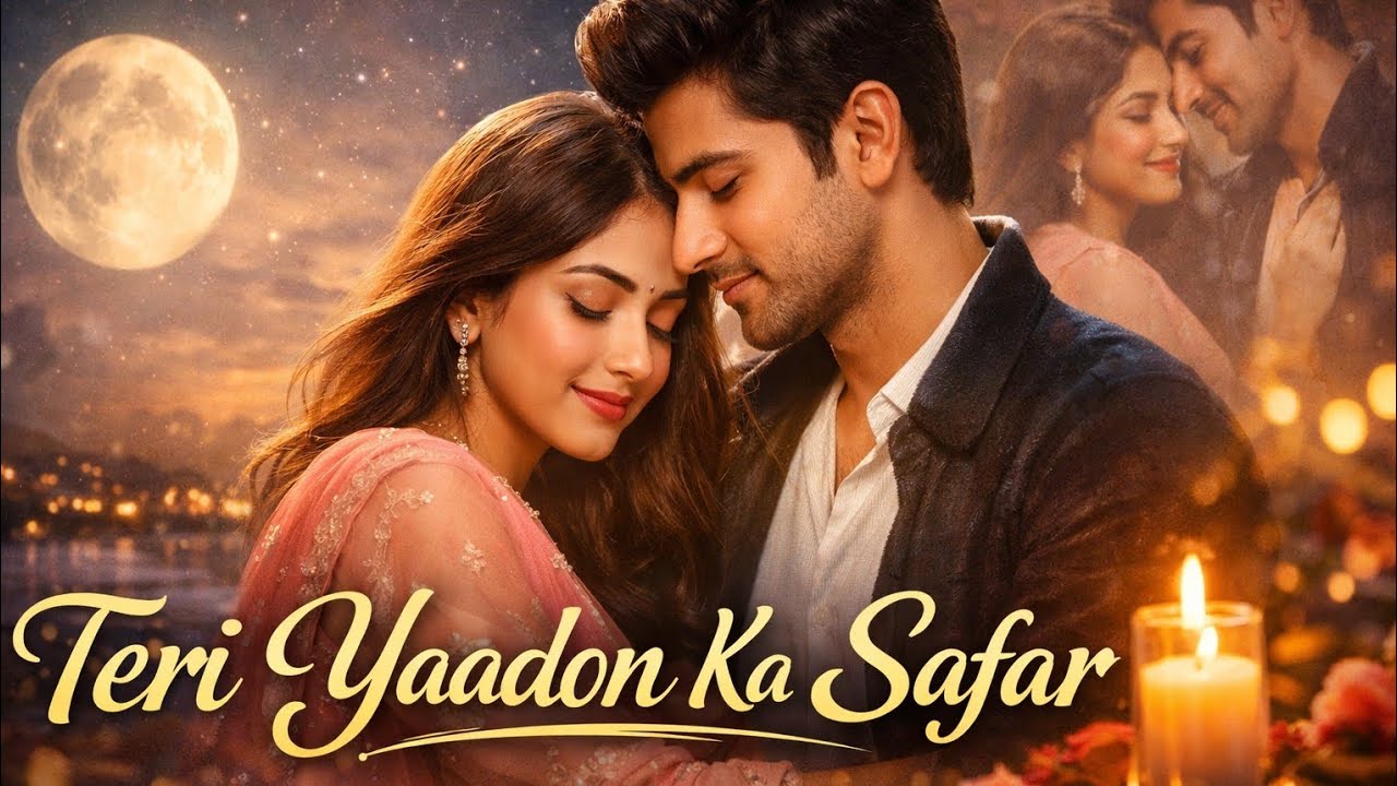 Teri Yaadon Ka Safar | Heart Touching Hindi Love Song | 2000s Bollywood Style Romantic Melody
