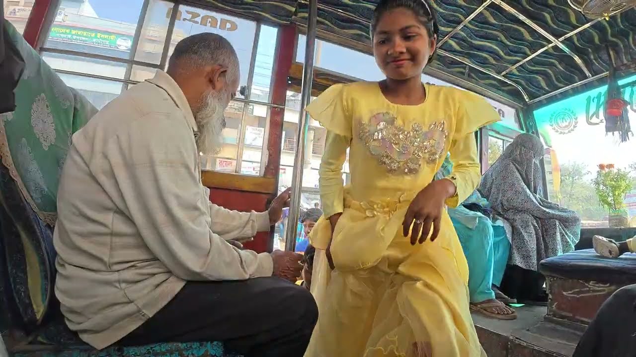 Chaotic Local Bus Journey: Daily Struggle, Overcrowded Roads & Traffic