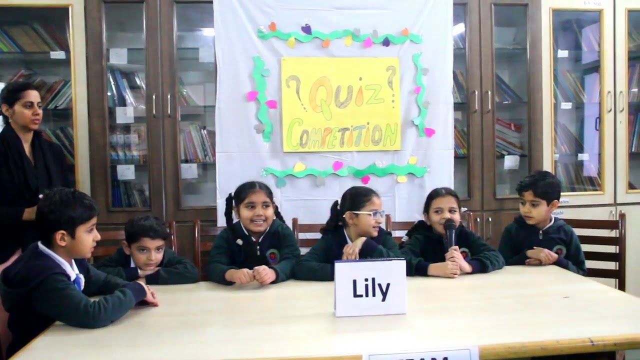 QUIZ COMPETITION of CLASS 1st and 2nd -SIMIGO INTERNATIONAL SCHOOL, ABOHAR