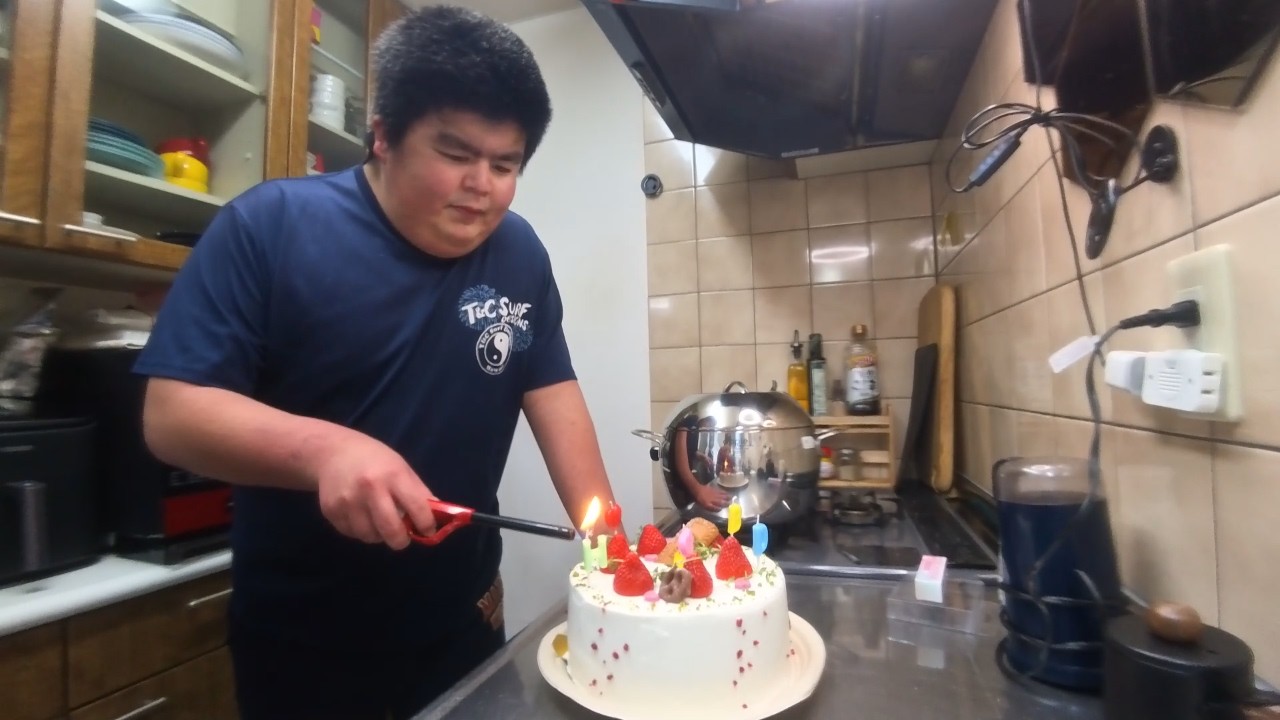 お誕生日に涙の告白をしてくれました