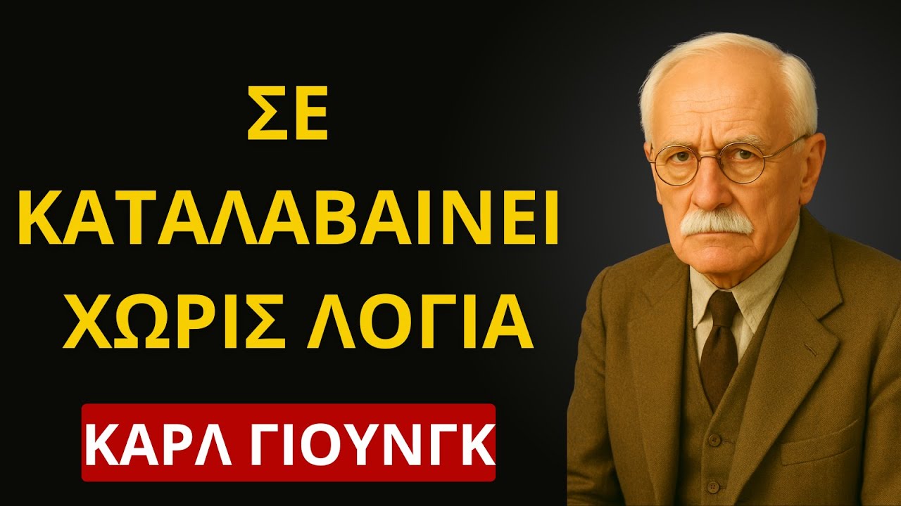 ΑΝ ΣΕ ΚΑΤΑΛΑΒΑΙΝΕΙ ΣΕ ΟΣΑ ΔΕΝ ΛΕΣ, ΕΧΕΙΣ ΒΡΕΙ ΤΟΝ ΔΕΣΜΟ ΠΟΥ ΔΙΑΠΕΡΝΑ ΖΩΕΣ. — ΚΑΡΛ ΓΙΟΥΝΓΚ