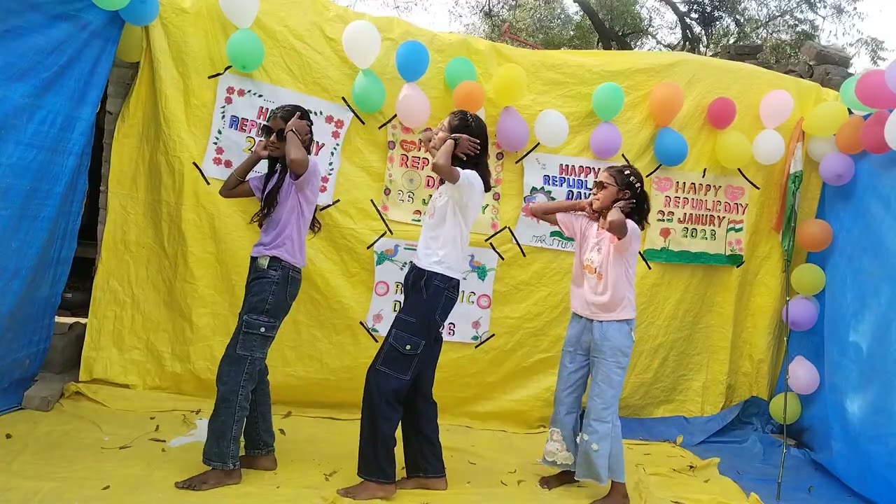 बच्चों ने किया 26जनवरी को  best comedy 😆dance  happy republic day best #happy#republicday#video 