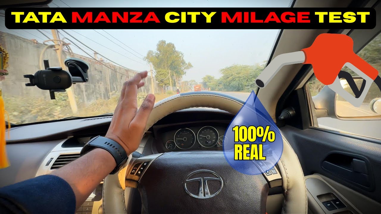 100% REAL 2026 TATA MANZA DIESEL MILAGE TEST // BEST CAR // MOST RELIABLE CAR OF TATA