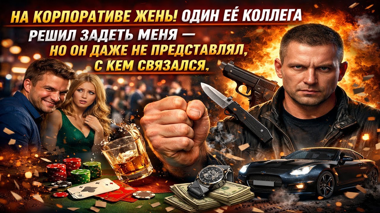 НА КОРПОРАТИВЕ ЖЕНЫ ОДИН ЕЁ КОЛЛЕГА РЕШИЛ ЗАДЕТЬ МЕНЯ — НО ОН ДАЖЕ НЕ ПРЕДСТАВЛЯЛ, С КЕМ СВЯЗАЛСЯ