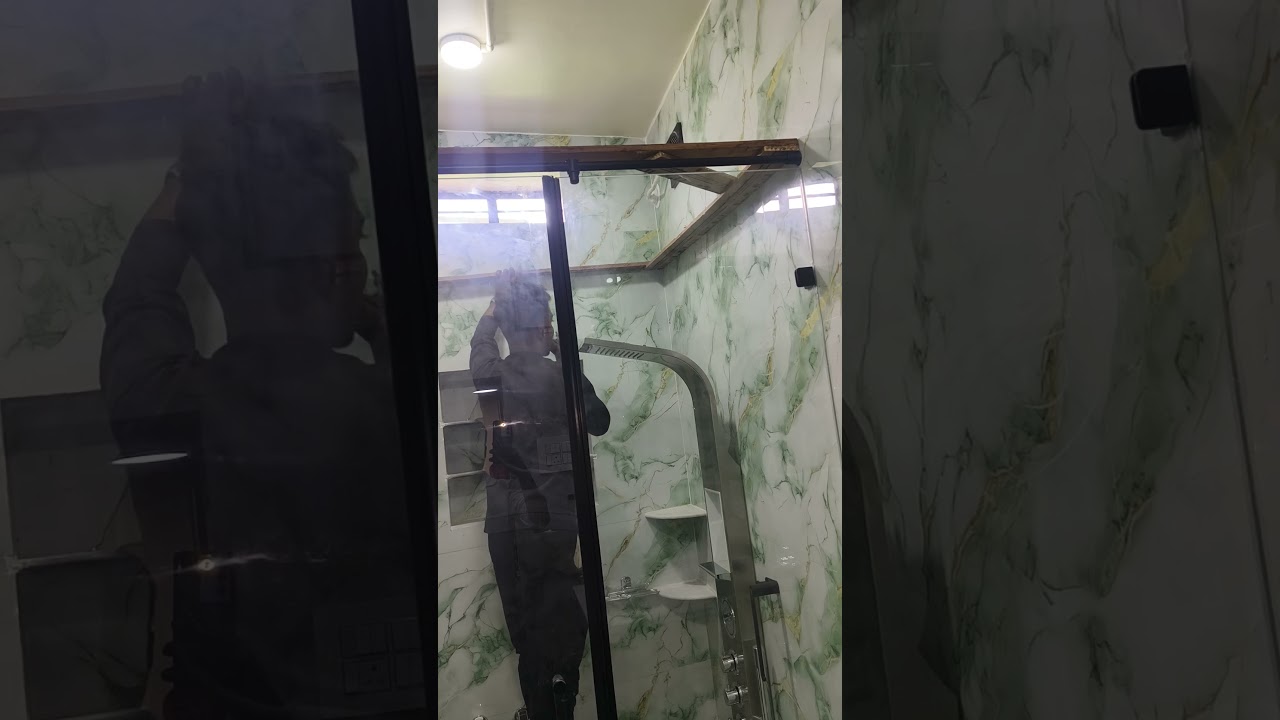 bathroom steam glass Pharma measurement