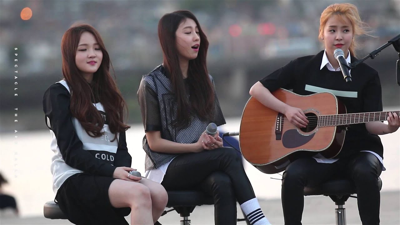 [FANCAM] 150425 디아크 한라 한강이벤트 상남자 어쿠스틱버전