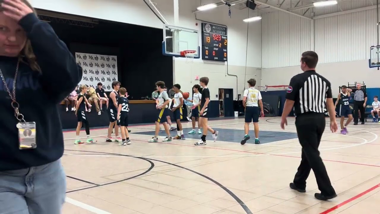 MA MSB v Academy for GOD (1st half 23-13)