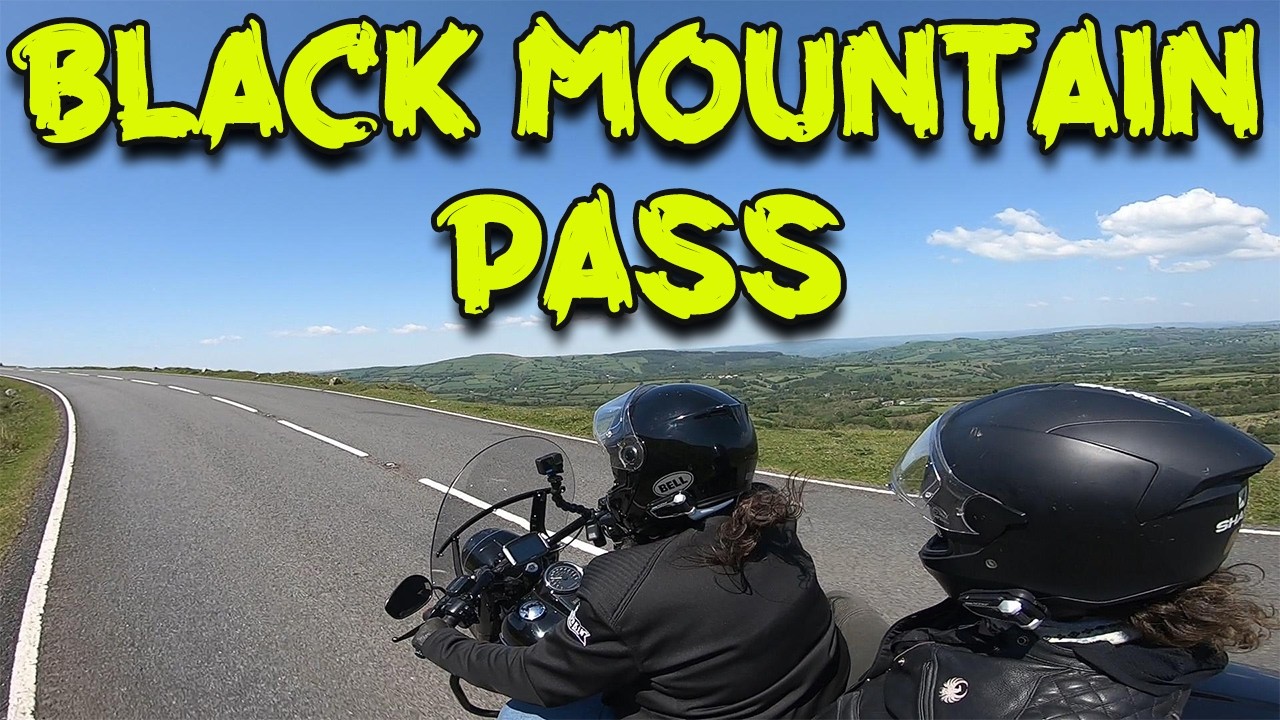 Best Motorcycle Road in Wales - The Black Mountain Pass