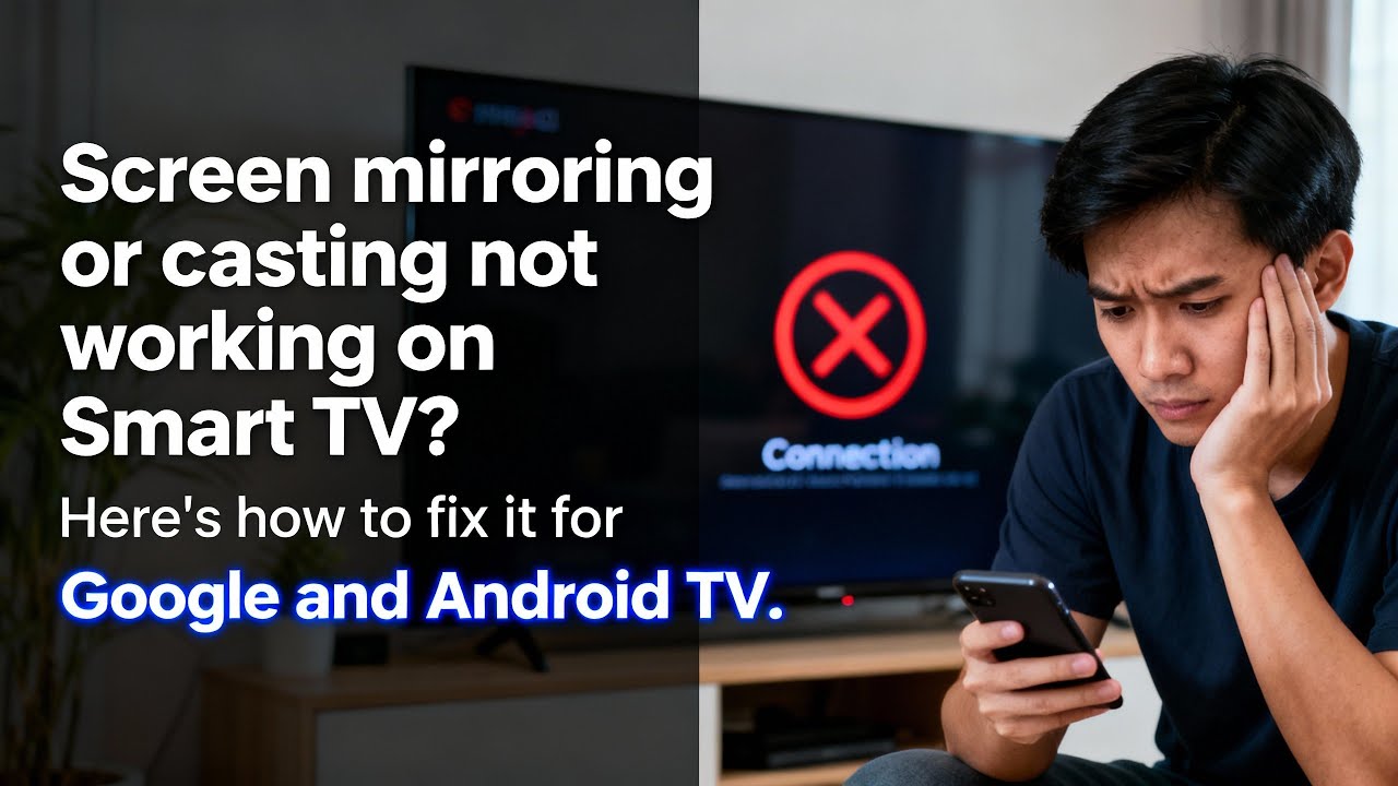 Как исправить проблему с зеркалированием и трансляцией экрана на Smart TV