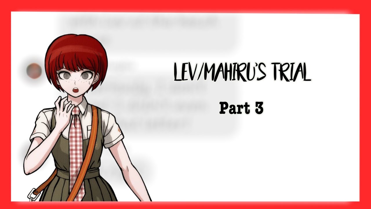 Mahiru/Lev's class trial part3 / Haikyuu x Danganronpa skit
