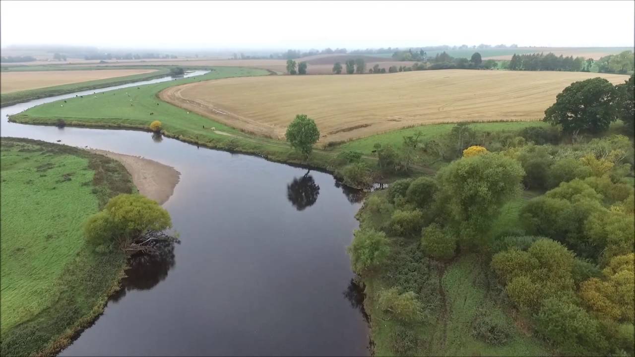 Salmon Fishing in River Isla, Perthshire Scotland