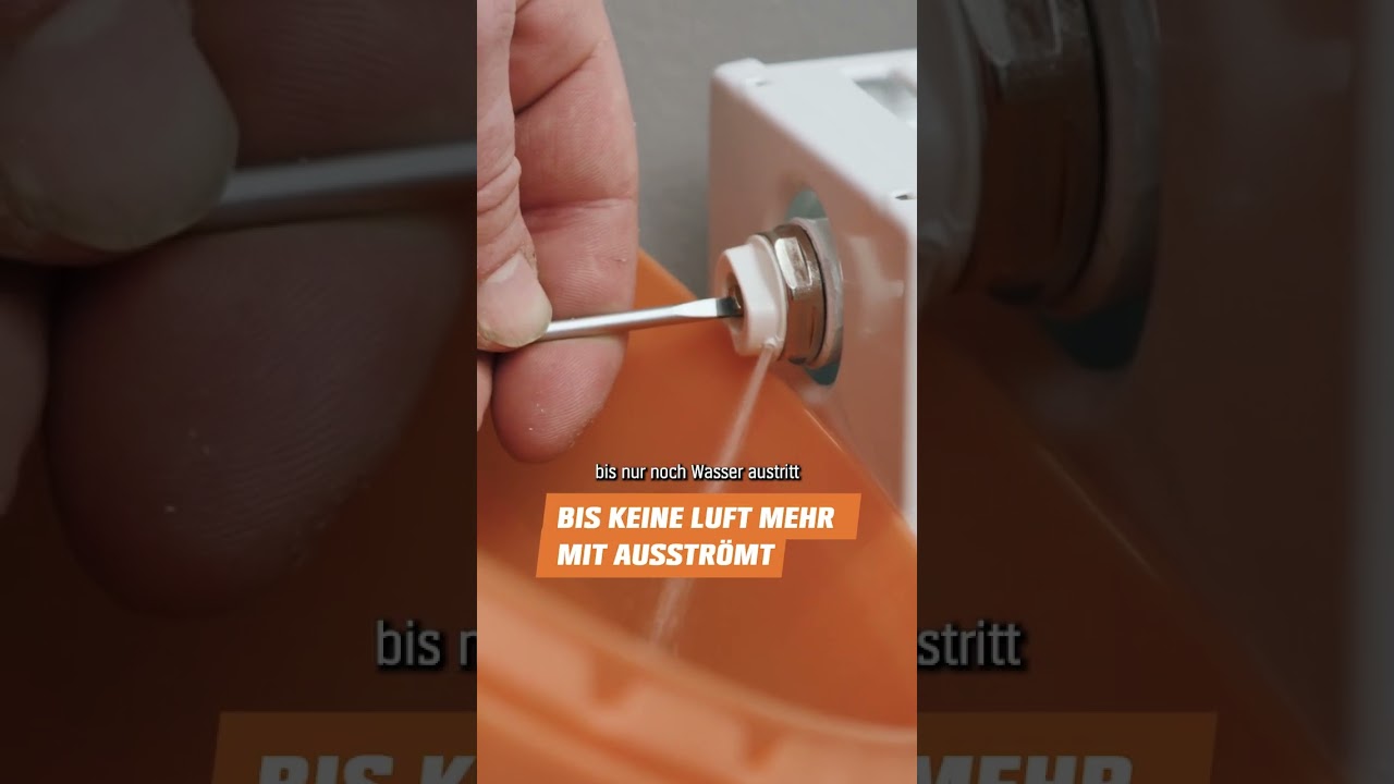 So entlüftest du deine Heizung! 🫵