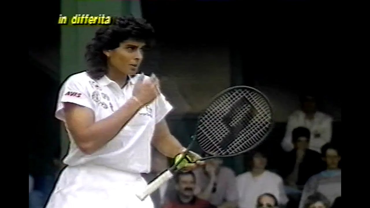 Gabriela Sabatini vs. Natasha Zvereva Wimbledon 1990 QF 💙⭐