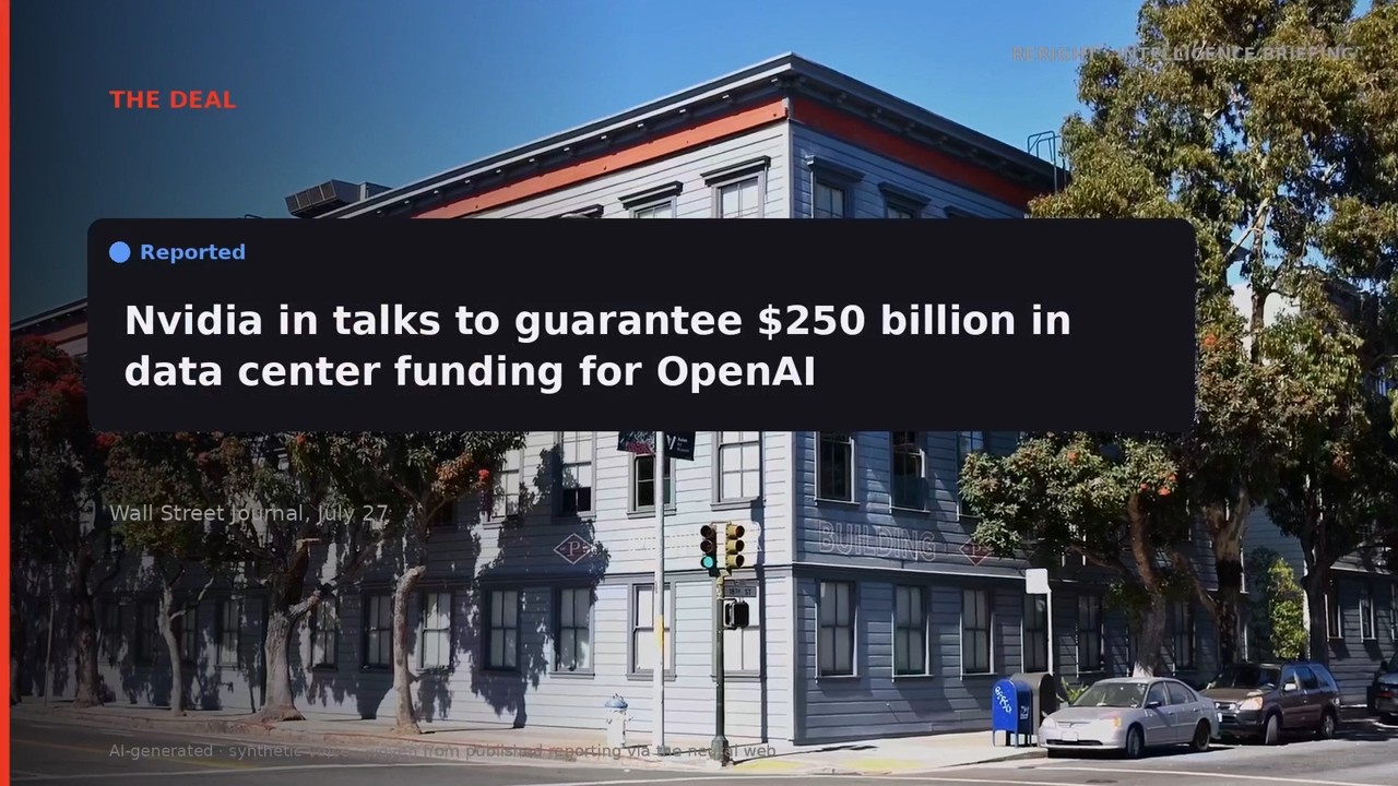 RERIGHT &middot; OpenAI and Nvidia Discuss $250 Billion Data Center Funding D
