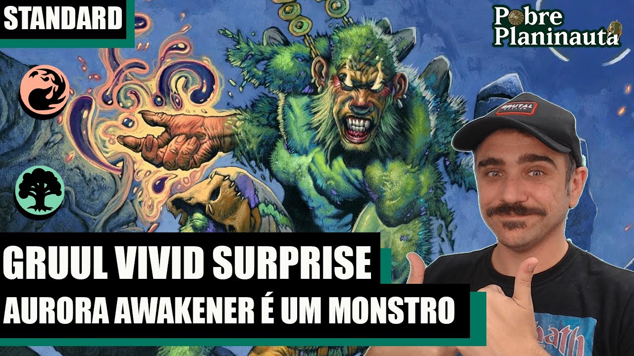 O DECK MAIS ABURDO DE LORWYN  - Gruul Vivid Surprise  - MTG STANDARD ECL