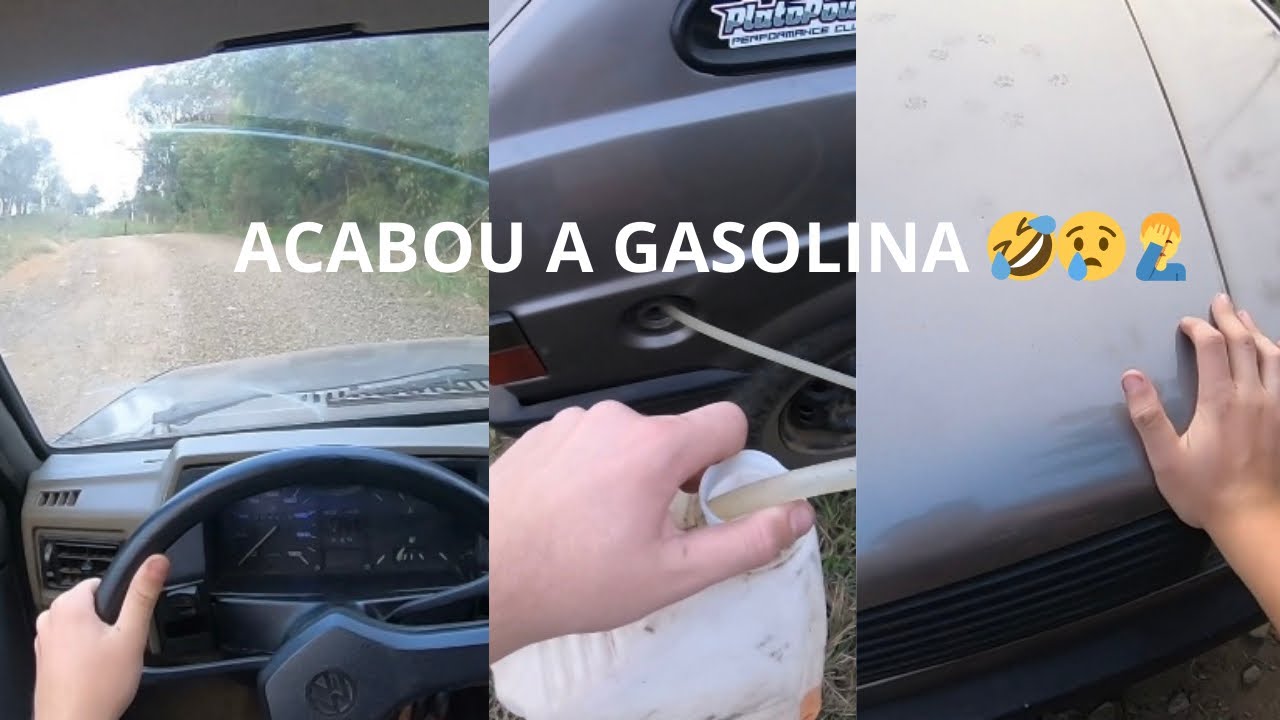 O GOL QUADRADO ACABOU A GASOLINA😂🤦‍♂️😭(era pra ser só um rolezinho)