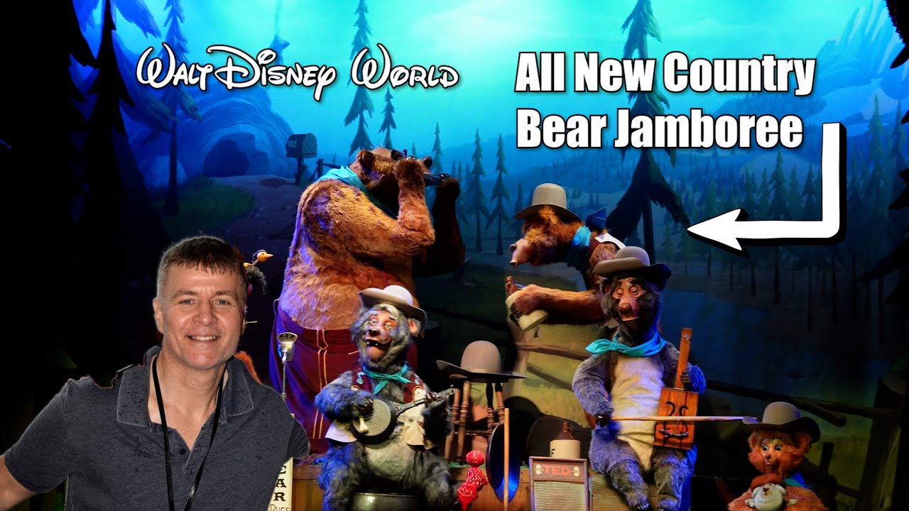 Check out the ALL NEW and RE-THEMED Country Bear Jamboree at Walt Disney World in Florida.Classic Di