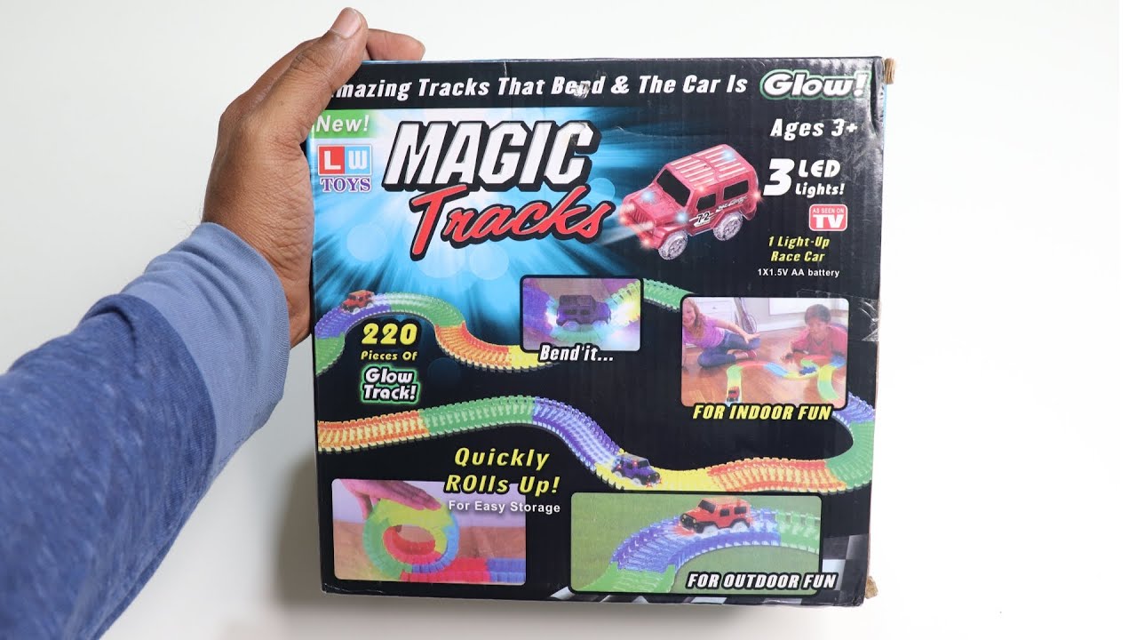 Magic Race Tracks Unboxing & Testing - Chatpat toy tv