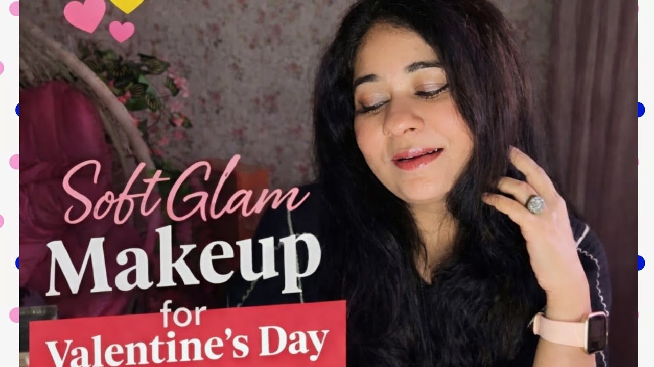 Soft-Glam Valentine's Day Makeup for a Casual Night Out #grwmmakeup #grwm 