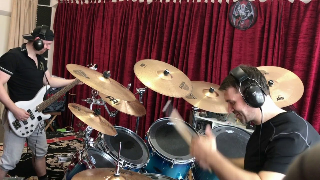 Slayer - Ghost of War Drum/Bass Cover + Outtakes