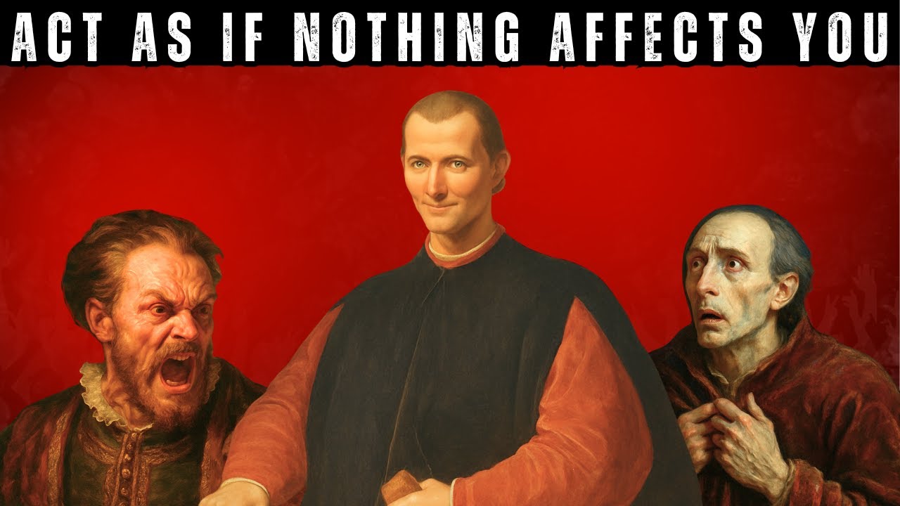 Learn To Act As If Nothing Bothers You - MACHIAVELI