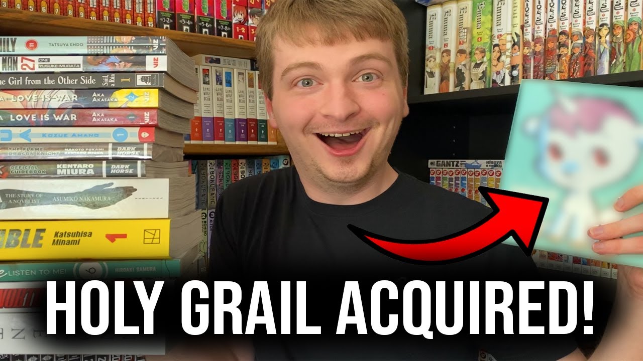 I FINALLY Pulled the Trigger on this Manga Haul! | New Releases + HOLY GRAIL VOLUME!