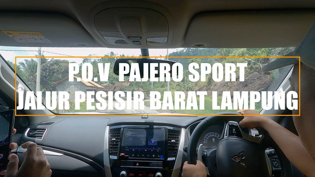 POV PAJERO SPORT || PESISIR BARAT LAMPUNG LEBARAN 2023