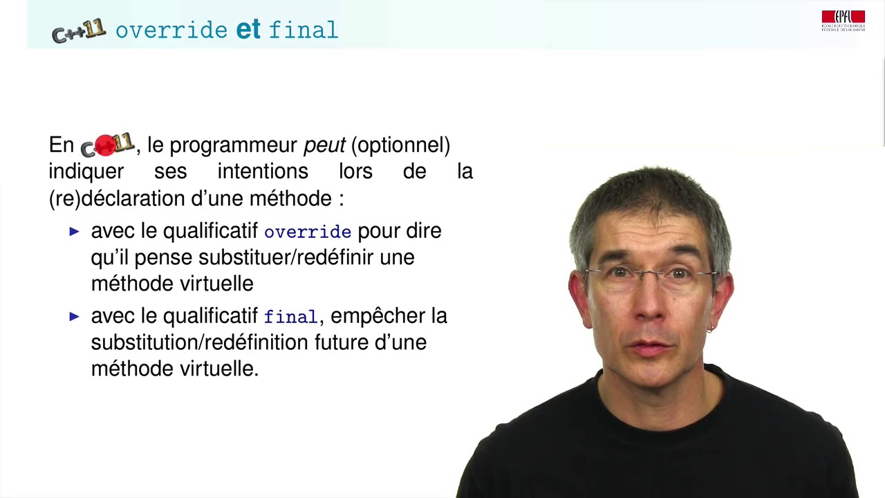 5 3 Masquage  substitution et surcharge