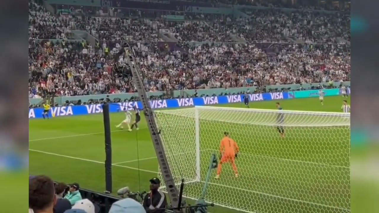messi vs croatia assist and dribble qatar world cup fans reaction