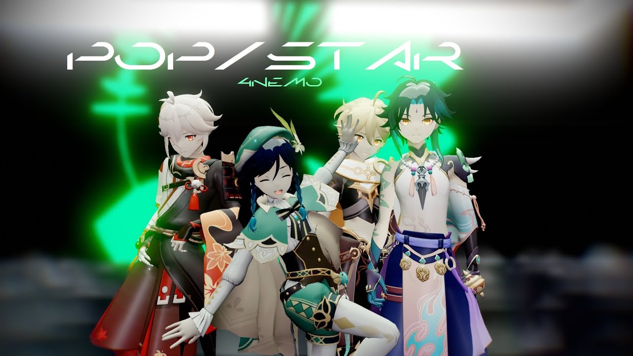 【原神MMD】 POP/STAR【4NEMO】
