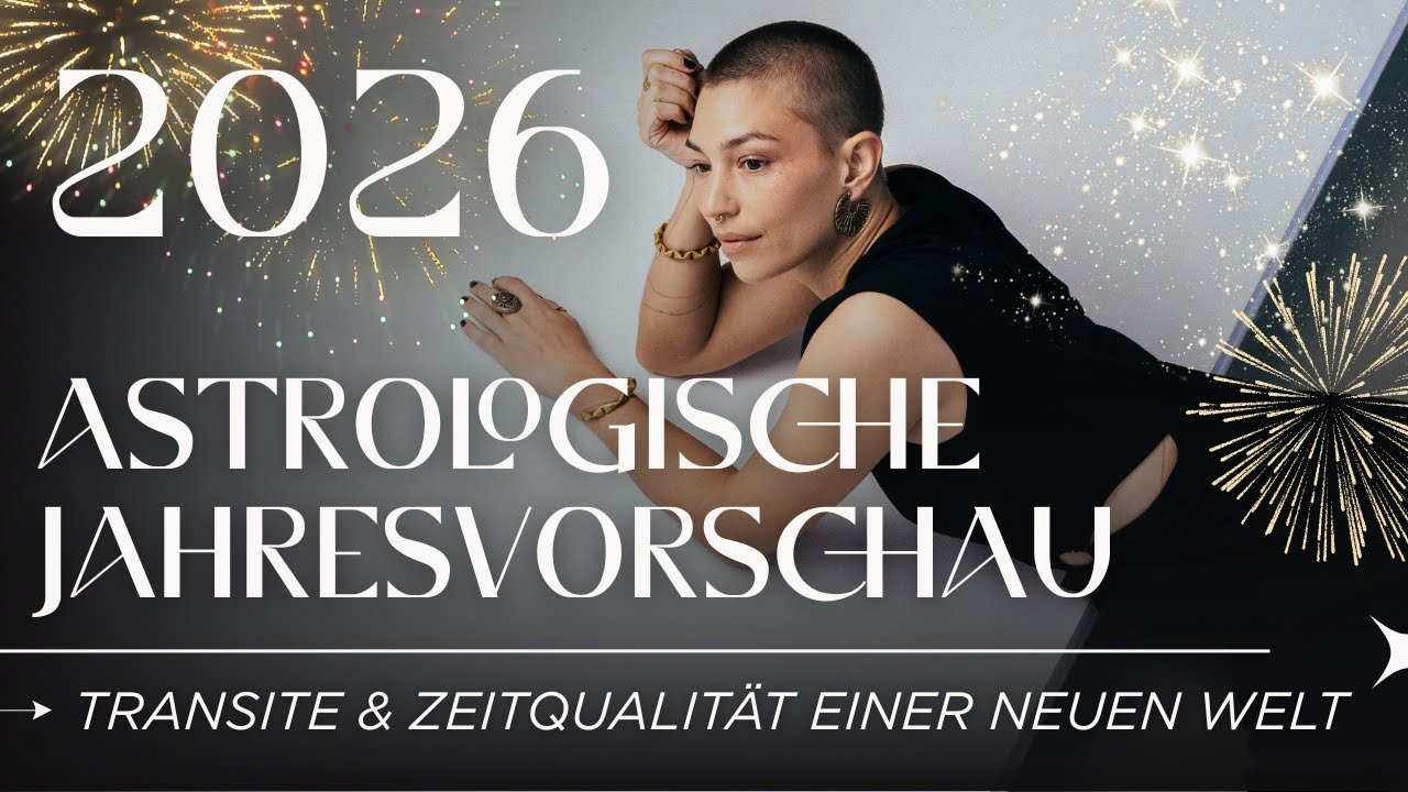 🔥 2026 ASTROLOGISCHE VORSCHAU - das Jahr, in dem wir unser Schicksal neu schreiben d&uuml;rfen 🐦&zwj;🔥