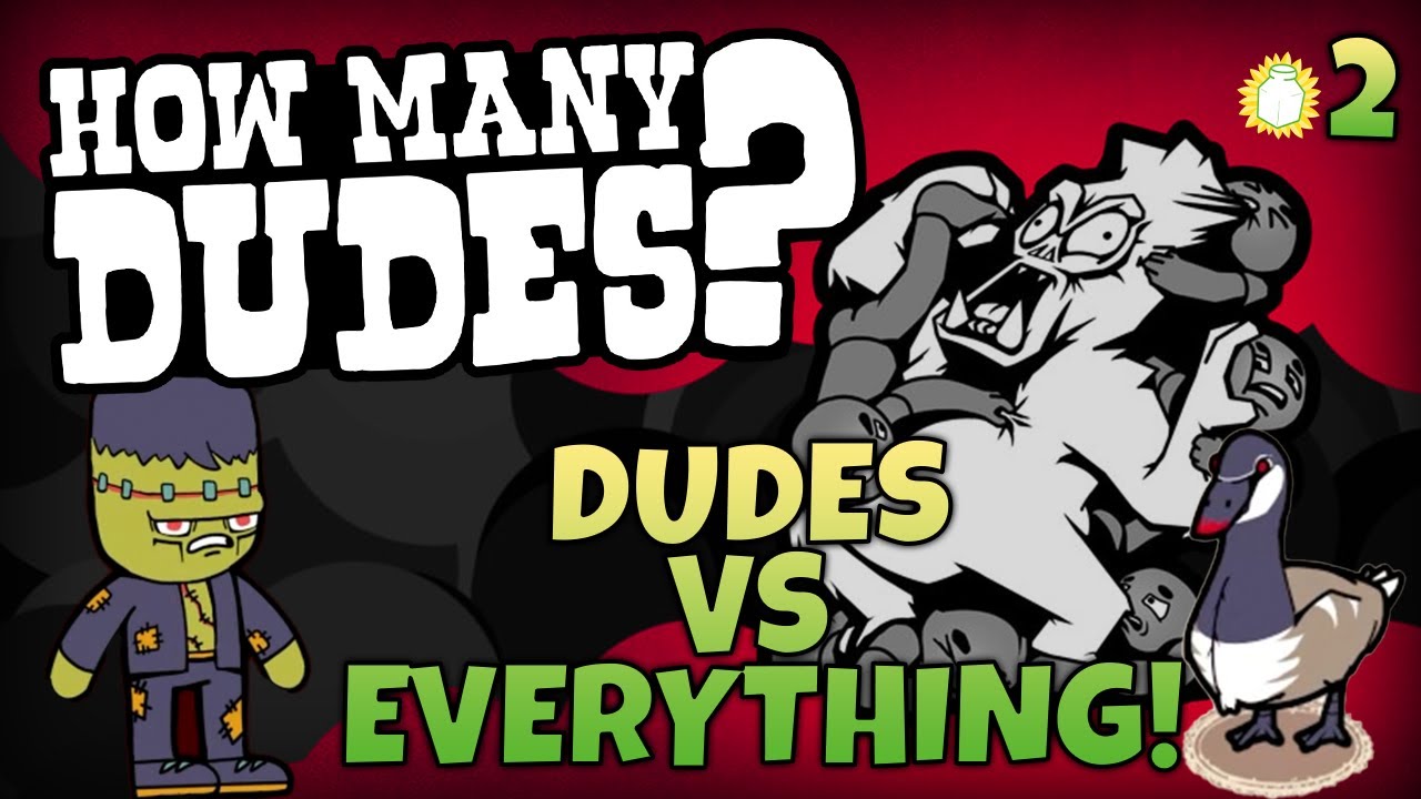 UNDEAD DUDES VS 404 LIL' DUCKS!! | How Many Dudes? | Part 2