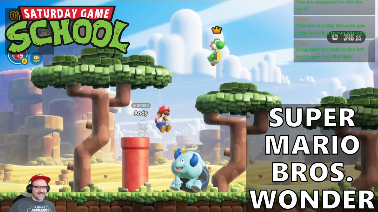 Super Mario Bros. Wonder: Local & Online Co-op Gameplay