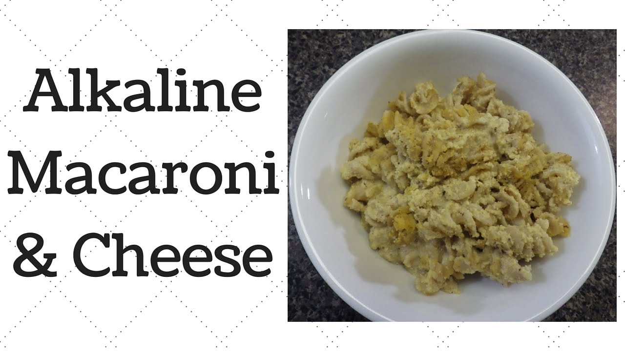 Macaroni & Cheese Dr.Sebi Alkaline Electric Recipe Using Kamut & Brazil Nut Cheese